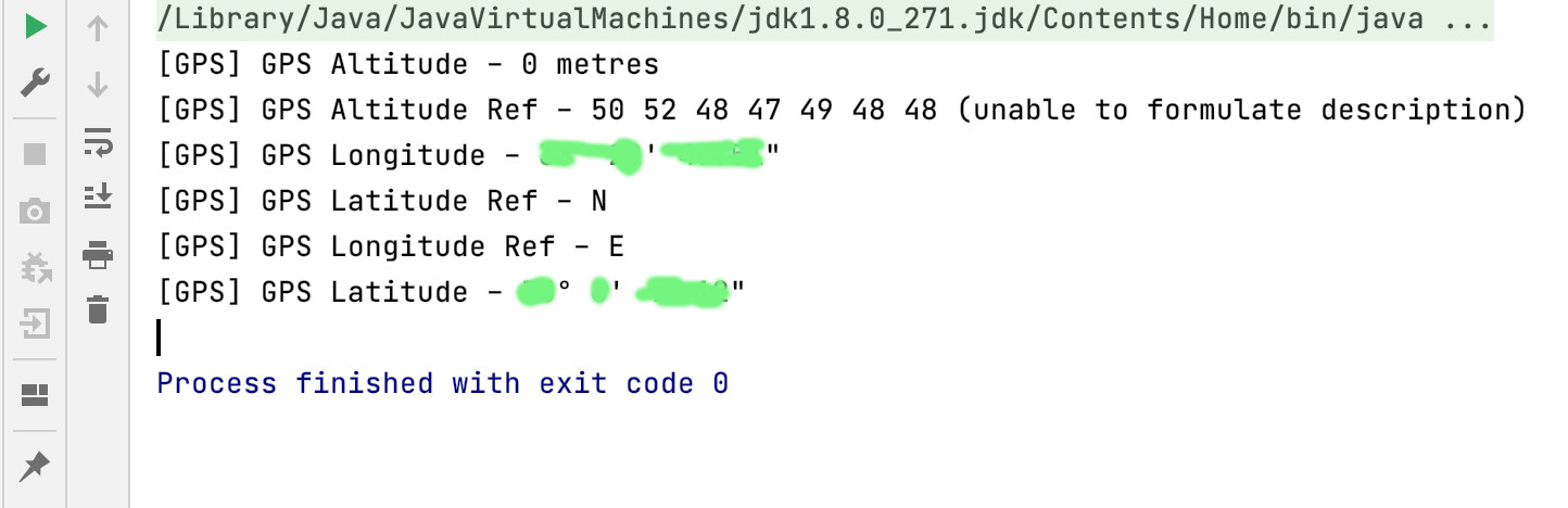Extract GPS coordinates from photos using Java - programmerAbroad