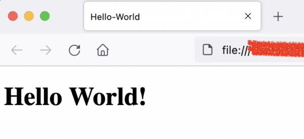 Hello World in HTML - programmerAbroad