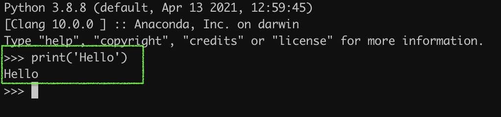 Using print() function in Python - programmerAbroad