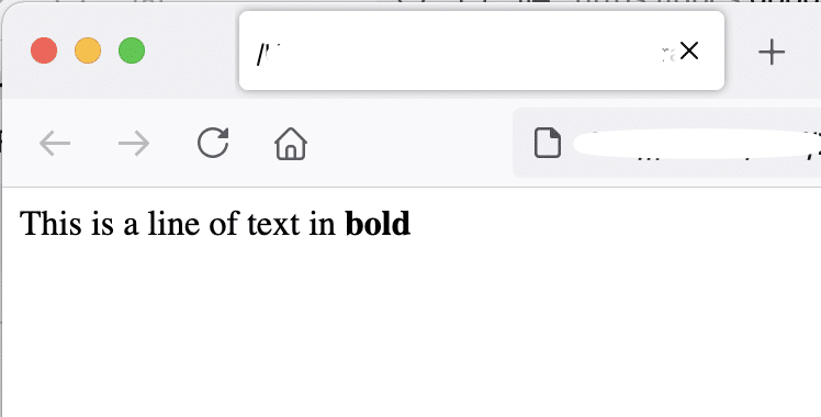 How to make text bold in HTML - programmerAbroad