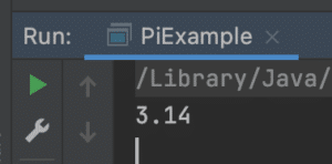 Using the PI number in Java - programmerAbroad
